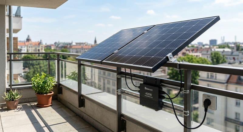 Renogy 400W Balcony Solar Kit with Microinverter